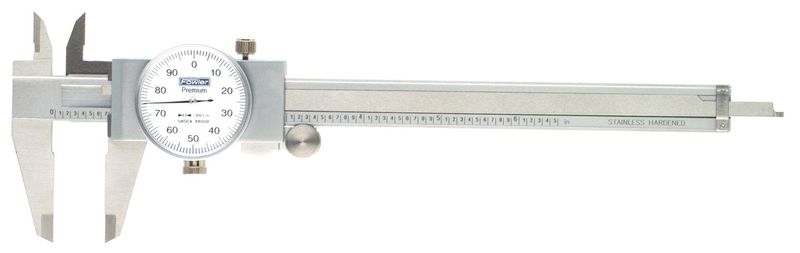 Dial Caliper 24" Anytime Tools Premium Precision Double Shock Proof Stainless 