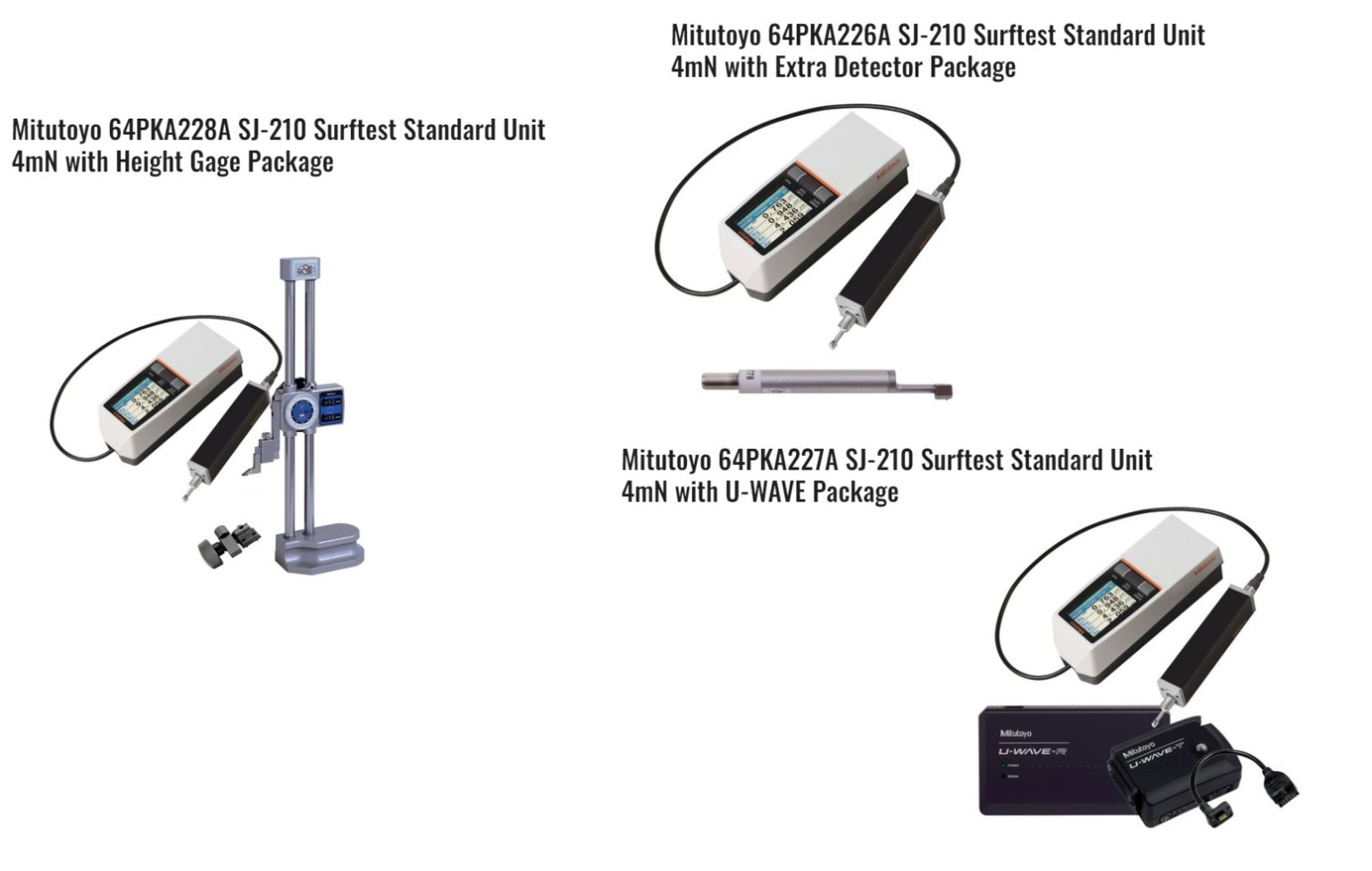 Mitutoyo Surftest Sj Surface Roughness Tester Willrich Precision