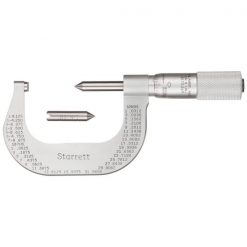 starrett screw thread micrometer