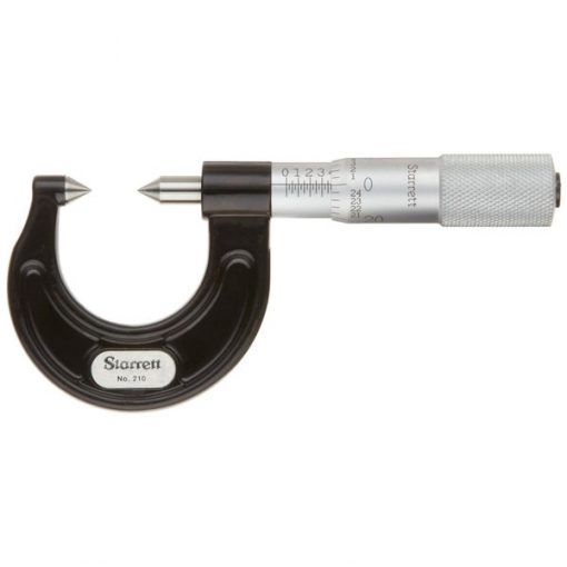 Starrett 210 Screw Thread Comparator Micrometer