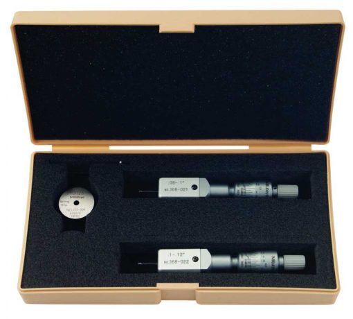 Mitutoyo Holtest Series 368 -Three-Point Internal Micrometers TiN coated SETS