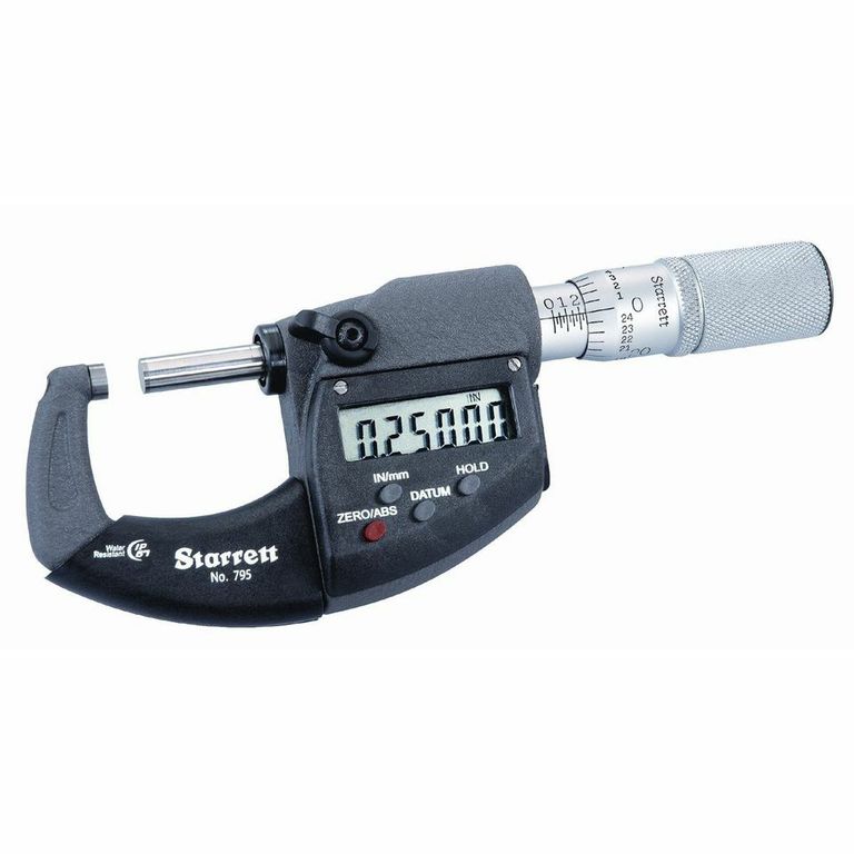 12.7mm Details about   Starrett 9355 Micrometer Travel 0.5" 