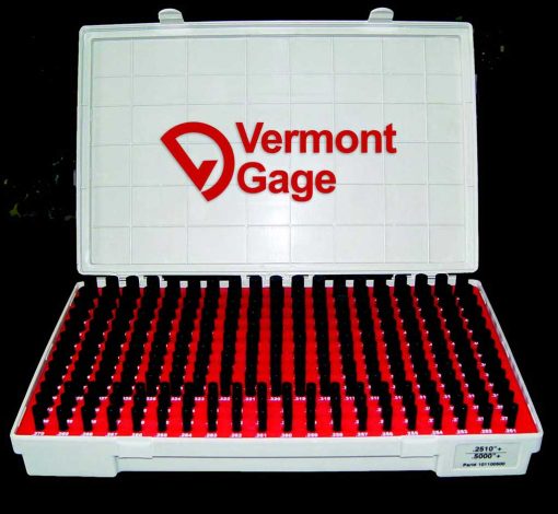 Vermont Gage Black Oxide Pin Gage Sets Class ZZ