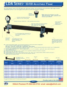 Dorsey LDA Series ID/OD Adjustable Frame