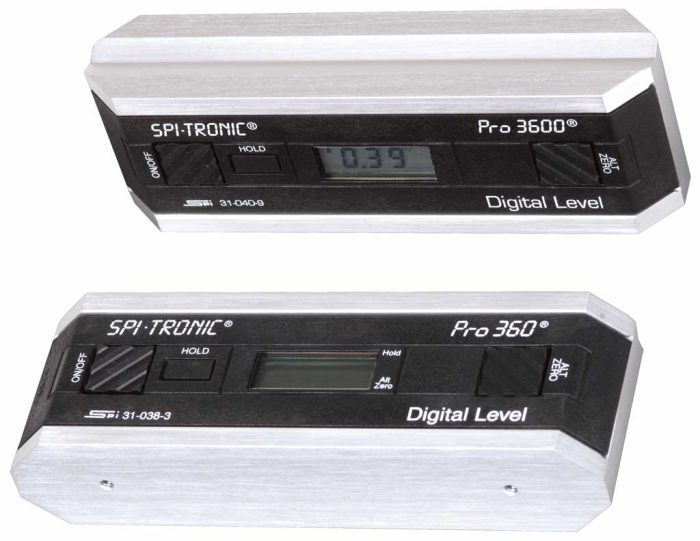 SPI PRO 360 & 3600 Digital Levels Willrich Precision Instruments