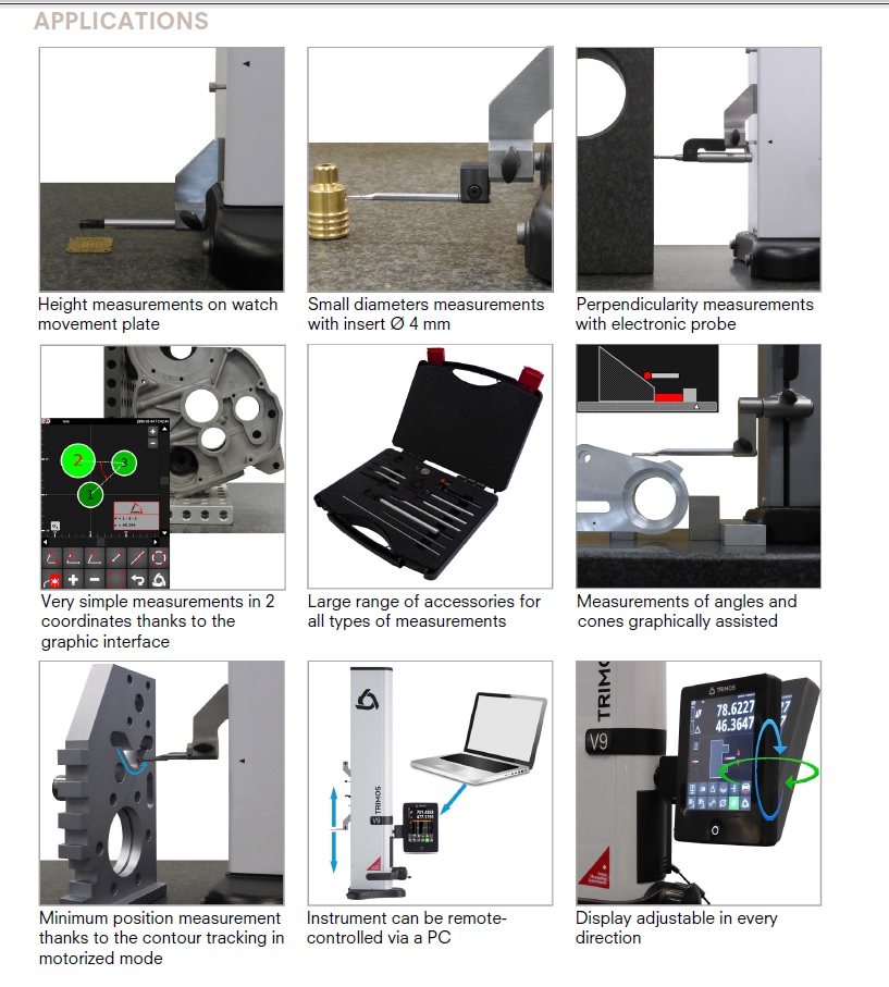 Fowler Trimos V9 Applications Willrich Precision Instruments