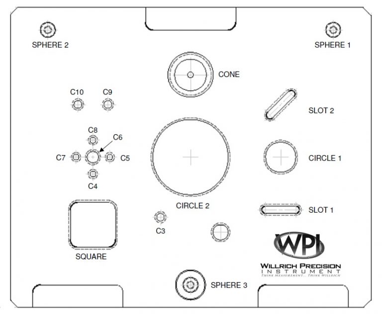 CMM Calibration Articfact Willrich Precision Instruments