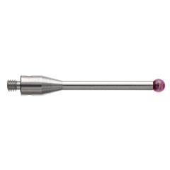 Ruby Ball Machine M2 Ø2 mm ruby ball, stainless steel stem, L 20 mm | Willrich Precision ...