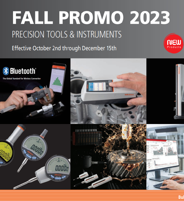 Mitutoyo Fall Promotion 2023